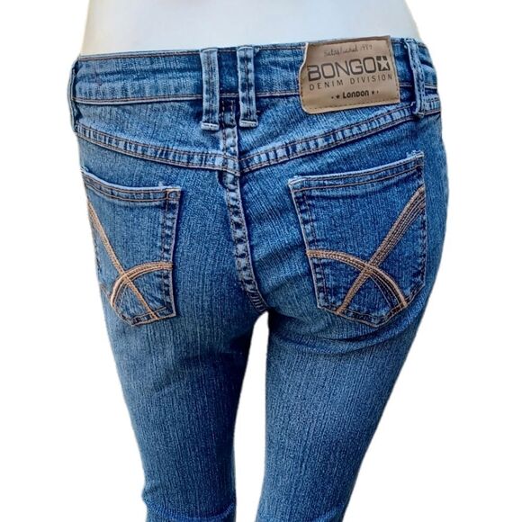 553722.....Bongo Low Rise Skinny Jeans Size 7, W30"  29"Inseam  7"Rise - Picture 6 of 7